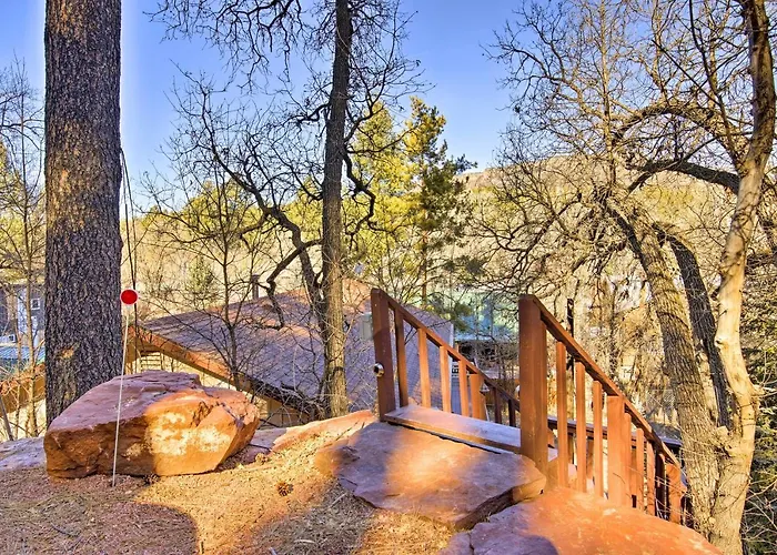 Patio, Grill + Mogollon Rim Views: